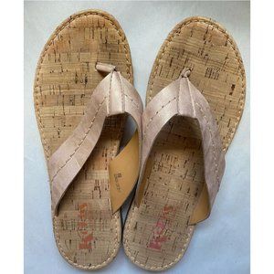 Korks Flip-Flops Pink Rose Gold 8M